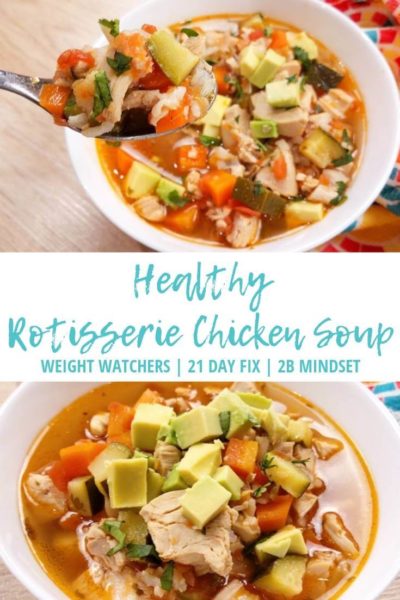 Rotisserie Chicken Soup With Salsa Recipe