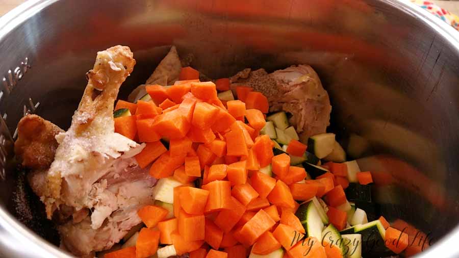This is my favorite soup to make during the "winter" (in quotes because the winter season is debatable in Arizona). Making this rotisserie chicken soup with salsa is quick and easy, bonus points because the whole family loves it too!