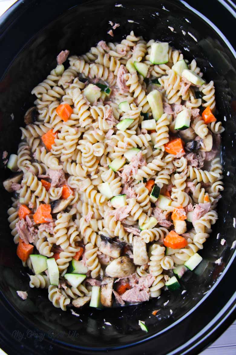 Healthy Slow Cooker Tuna Casserole My Crazy Good Life 8174