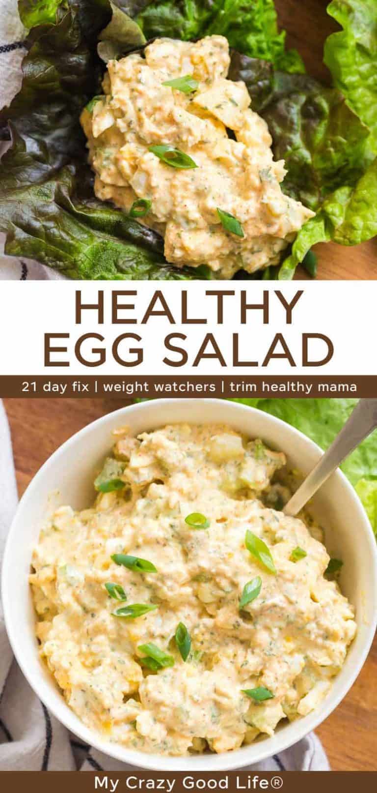 Healthy Egg Salad Recipe : My Crazy Good Life