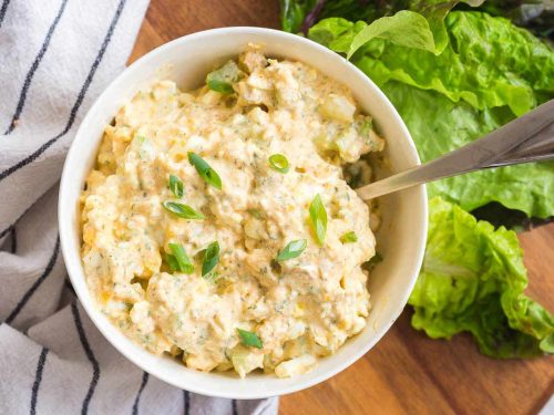 Egg Salad Recipe - with Healthy Option- Rachel Cooks®