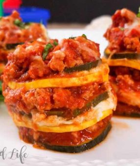 Can we talk about how much I love making recipes in my egg bite molds?! The Instant Pot makes life easy, recipes in the egg bite molds take it up another notch. These lasagna stacks are essentially a fun new take on my Instant Pot lasagna. It's an easy lasagna recipe that is perfect for meal prep!