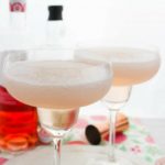 Did you know that National Rosé Day is coming up?! On June 9th we get to celebrate a daily holiday that actually has some merit and what better way to celebrate than with one of my favorite things: a margarita! Give this Rosé margarita a try, the recipe makes two...but I'm not saying you have to share! #cocktails #drinks #margaritas #summercocktails