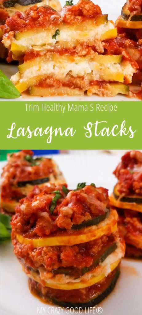 This is an S recipe for Trim Healthy Mama. It's a great THM dinner recipe. Trim Healthy Mama lasagna that is quick and easy thanks to the Instant Pot. 