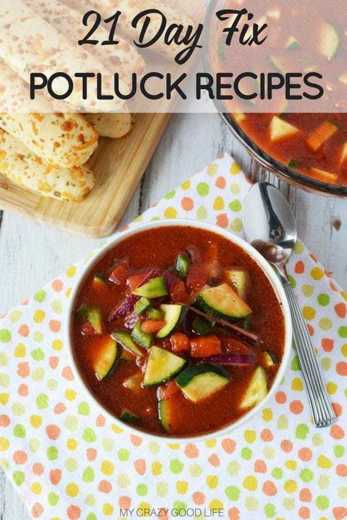 No one likes to go to a party empty handed. For your next event, BBQ, or gathering, try some of these 21 Day Fix potluck recipes. They're easy to transport and perfect for sharing! #21DayFix #beachbodyrecipes #beachbody #21dfx #eathealthy #healthyrecipes #recipes #potluckrecipes