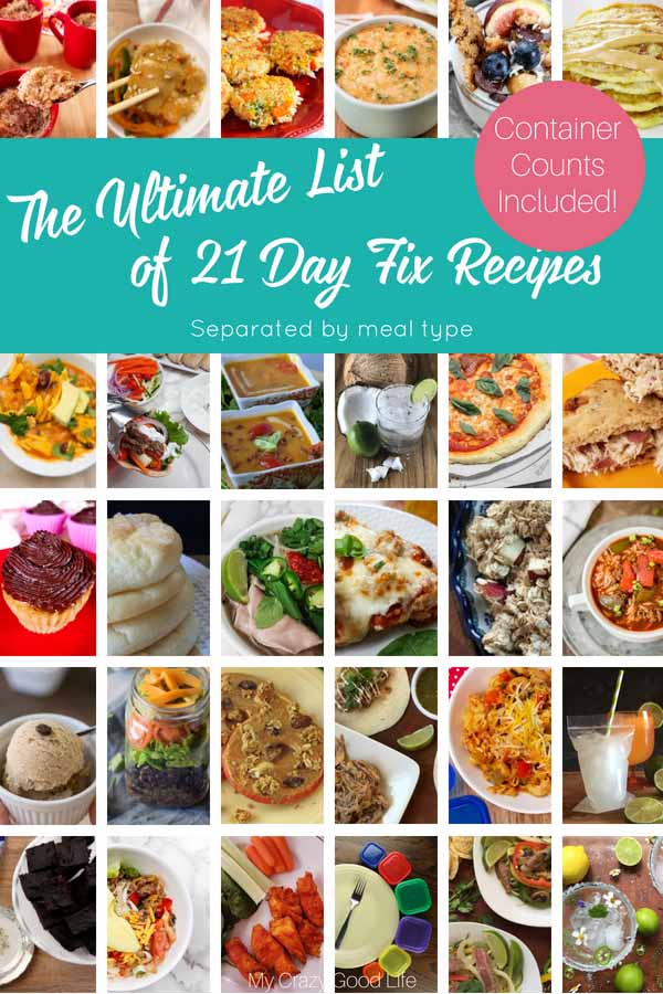 21 Day Fix Recipes