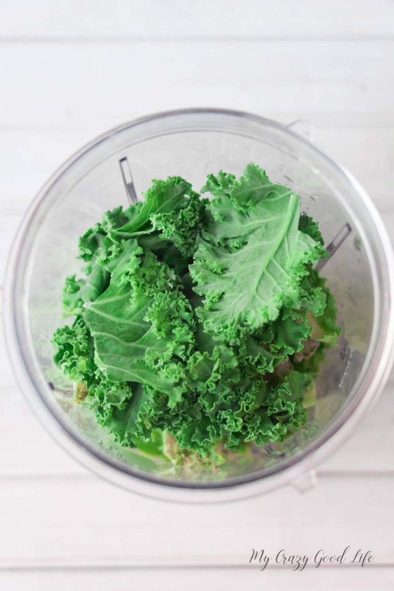 Pineapple Kale Smoothie Keto Smoothie My Crazy Good Life