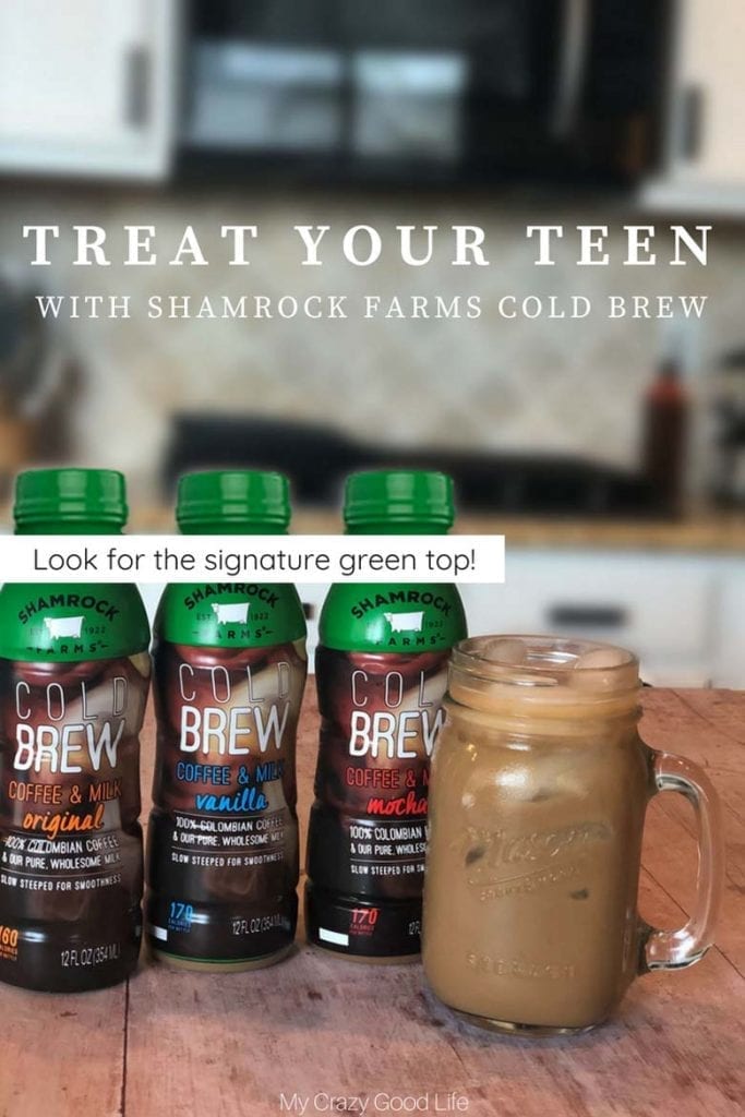 When is the last time you treated your teen? I grab a few bottles of Shamrock Farms Cold Brew for my boys on the weekend, and they love the tradition we've started! #coldbrew #farmraised #local #Arizona