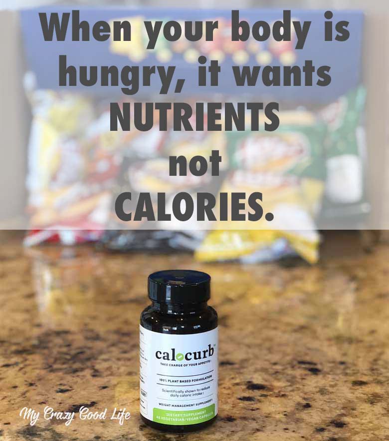 Calocurb is a plant based natural weight management supplement that has just four ingredients. I've noticed a reduction in hunger and less mid-day cravings since I've started taking it! #weightloss #naturalweightloss #fatloss