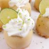 close up of finished key lime bites