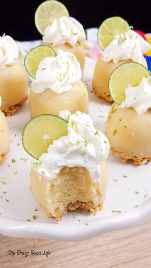 Healthy Key Lime Custard Bites My Crazy Good Life