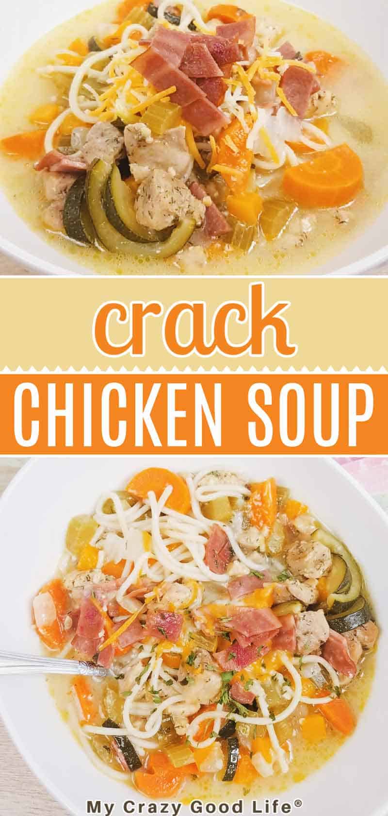Healthy Crack Chicken Soup Recipe My Crazy Good Life