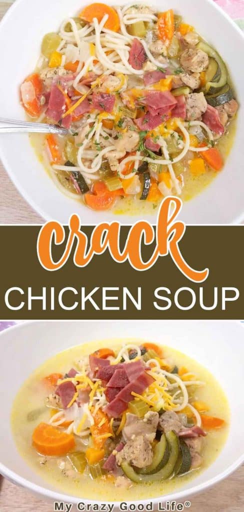 Crack Chicken Soup Recipe pin