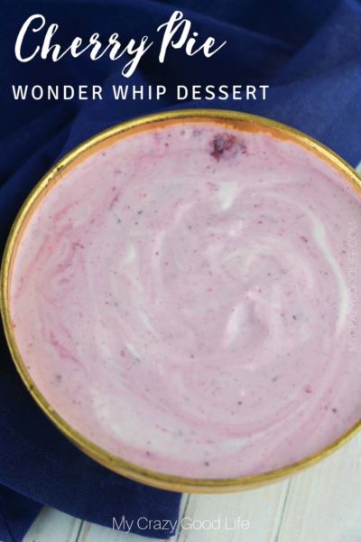 Cherry Wonder Whip Recipe : My Crazy Good Life