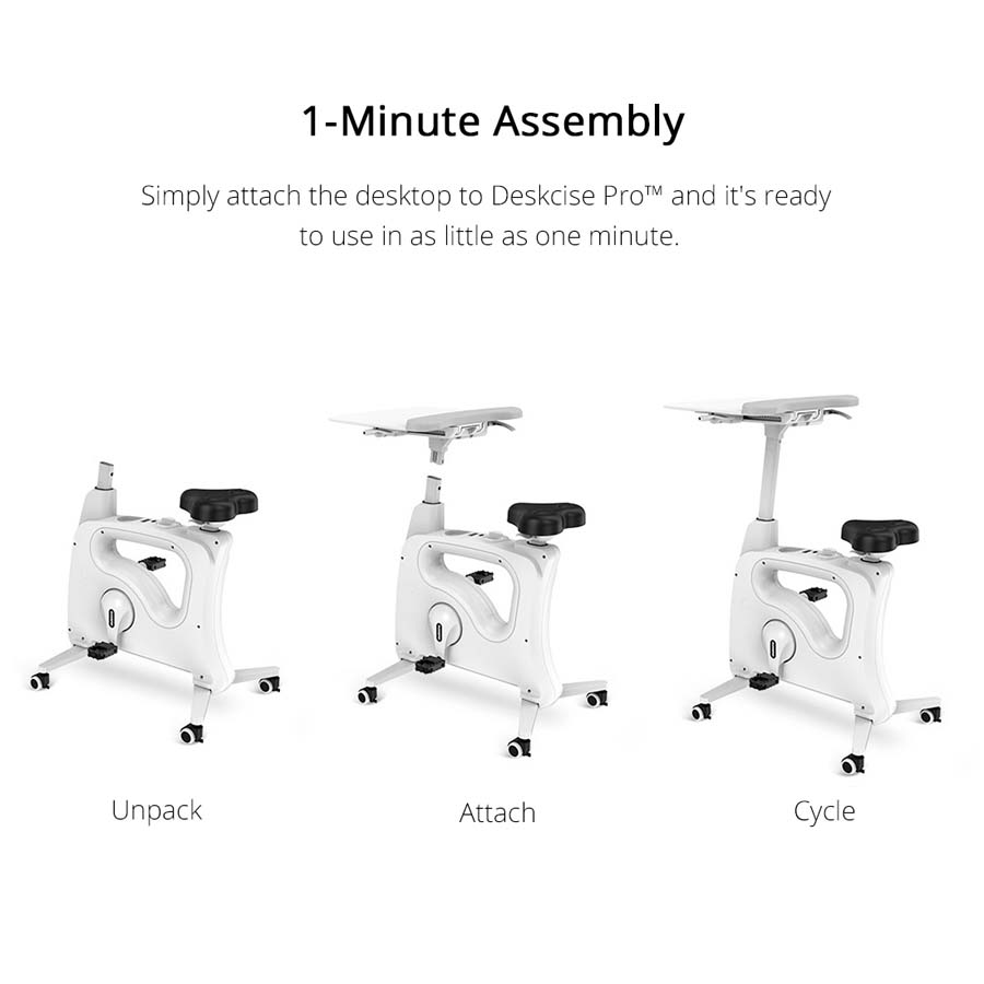 Check out the Flexispot all in one desk exercise bike to learn more about my experience with this desk and exercise bike in one! Exercise Bike | Desk Bike | Standing Desk | Cycling Desk #exercise #office #deskbike #bikedesk