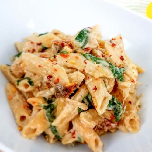 Weight Watchers Tuscan Chicken Pasta My Crazy Good Life