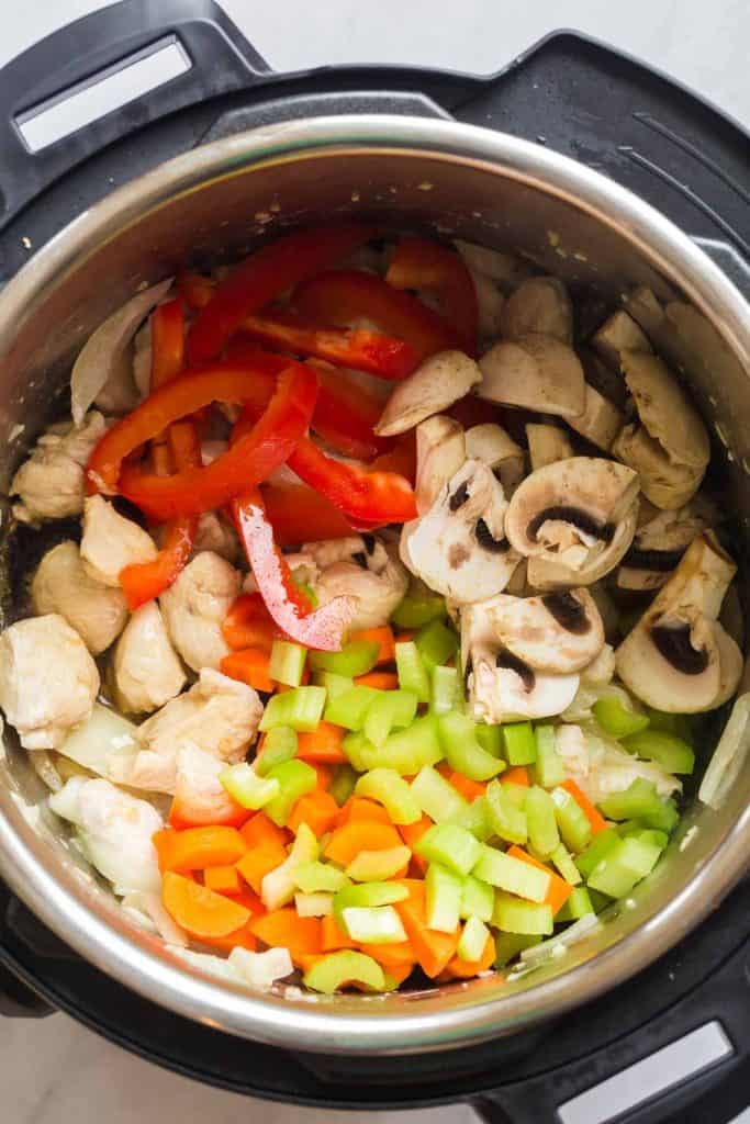 Instant Pot Chicken Lo Mein Zoodles : My Crazy Good Life