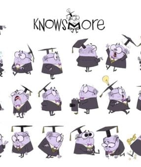 KnowsMore Character Variations