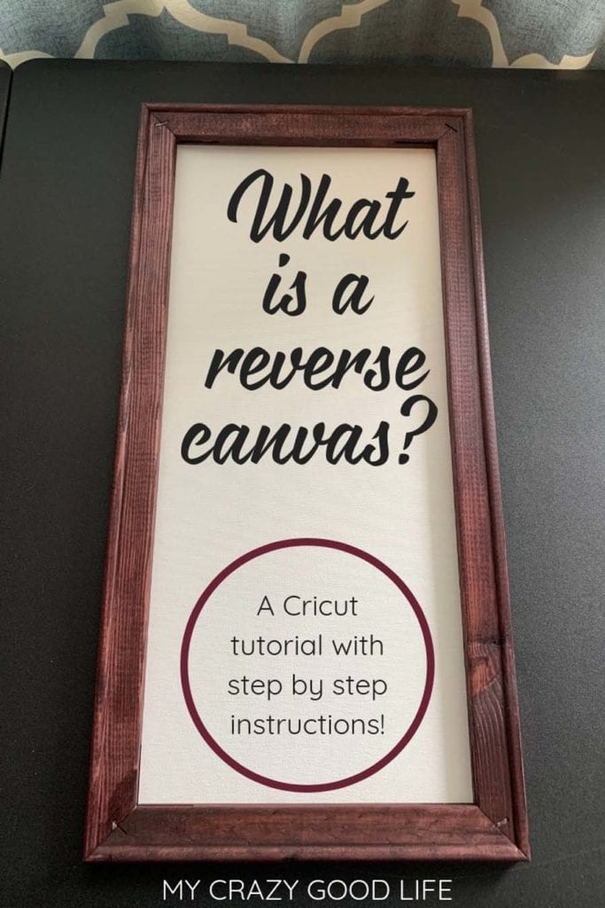 How to Make a Reverse Canvas