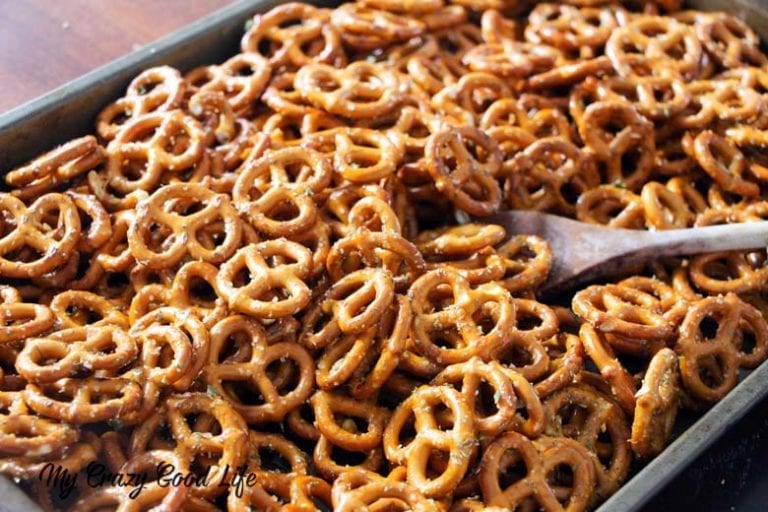 Healthy Ranch Pretzels My Crazy Good Life