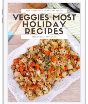 veggies-most-ebook cover on ipad