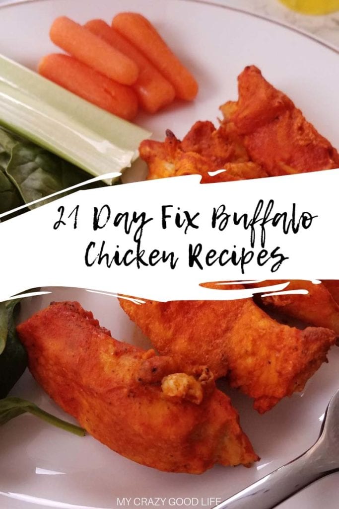 buffalo chicken tenders on a white plate