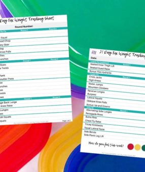 These 21 Day Fix Workout weight tracking sheets are helpful for keeping track of your progress on the 21 Day Fix. Free 21 Day Fix Printables | 21 Day Fix Weight Tracker | 21 Day Fix Weights Tracker #21dayfix #beachbody
