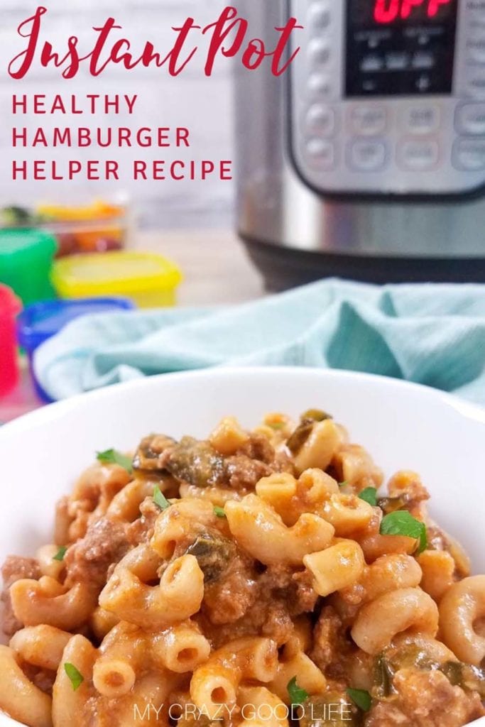 Healthy Homemade Hamburger Helper Recipe - My Crazy Good Life