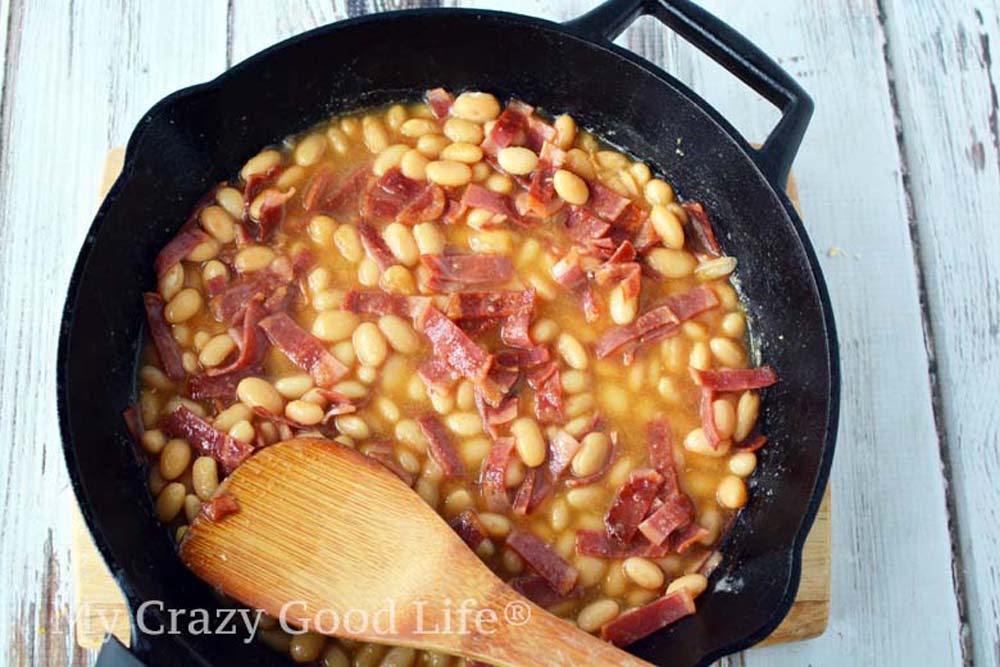 Homemade Pork and Beans Recipe My Crazy Good Life