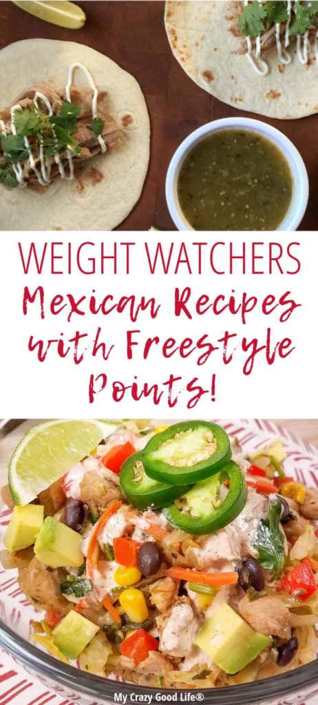 Weight Watchers Mexican recipes are delicious and easy to make. These are some of my favorite Mexican recipes with their Freestyle Smart Points included. 
