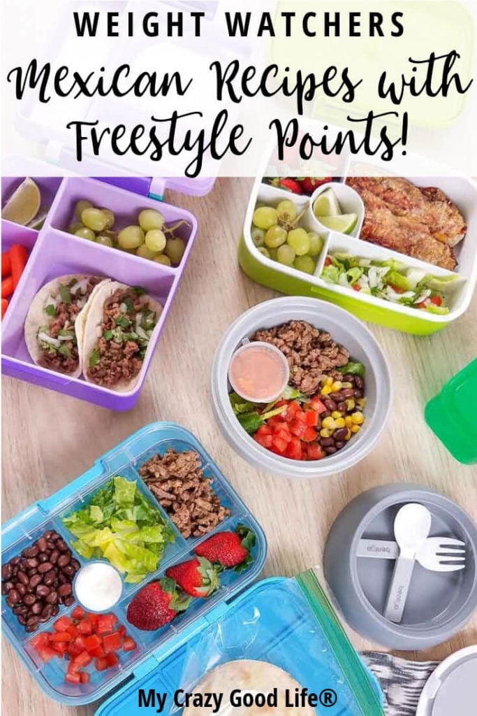 Weight Watchers Mexican recipes are delicious and easy to make. These are some of my favorite Mexican recipes with their Freestyle Smart Points included. 