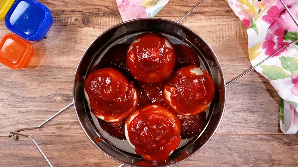 stackable steaming cooking pans for the Ninja Foodi.