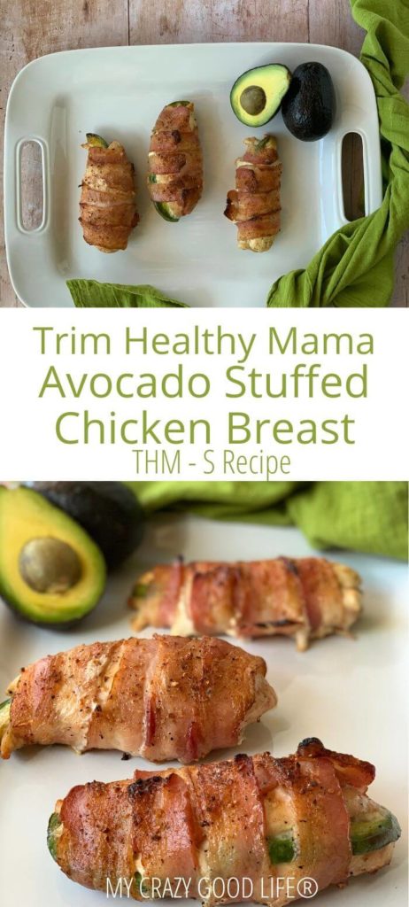 THM avocado stuffed chicken breast recipe