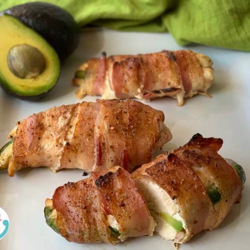 Stuffed Chicken Breast Wrapped In Bacon