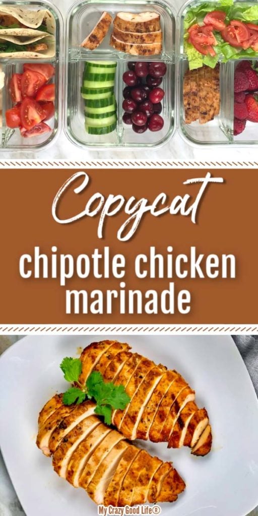 Copycat Chipotle Chicken Recipe Video My Crazy Good Life