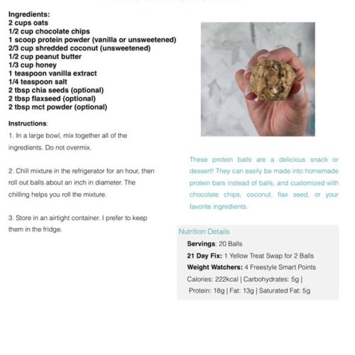 Meal Prep Recipes: More Than 20 Easy to Print & Easy to Prep Recipes