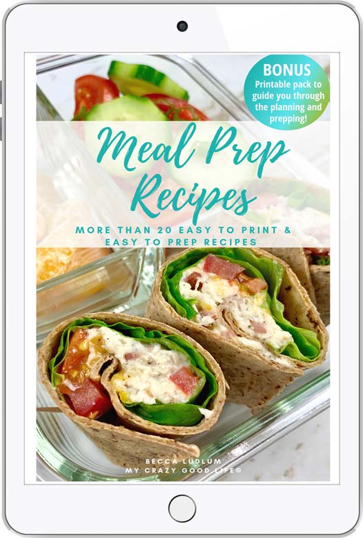 Meal Prep Recipes: More Than 20 Easy to Print & Easy to Prep Recipes