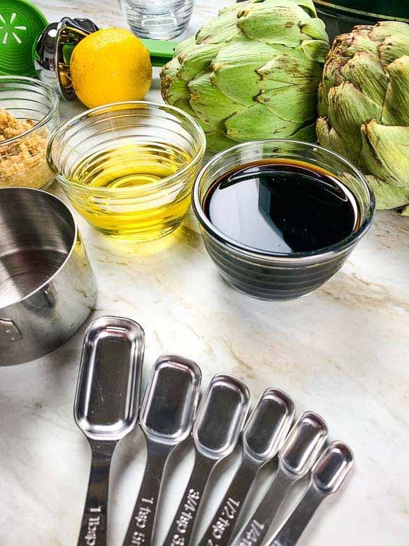 ingredients on a counter