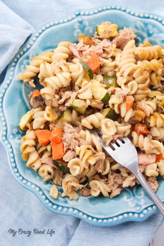 Crockpot tuna casserole.