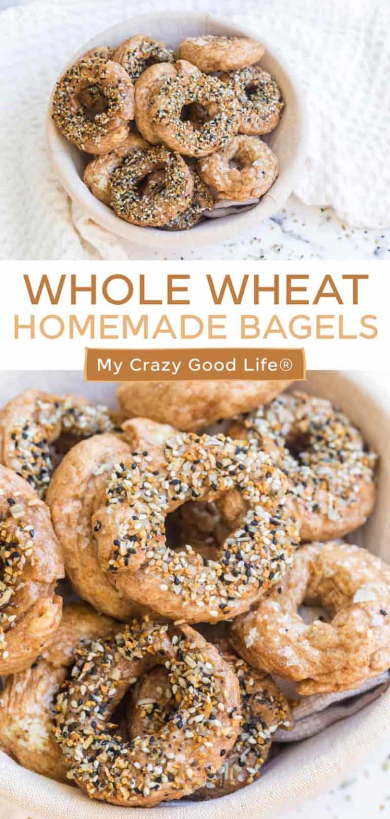 Homemade Healthy Bagel Recipe My Crazy Good Life