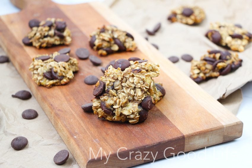 banana chocolate chip cookies.