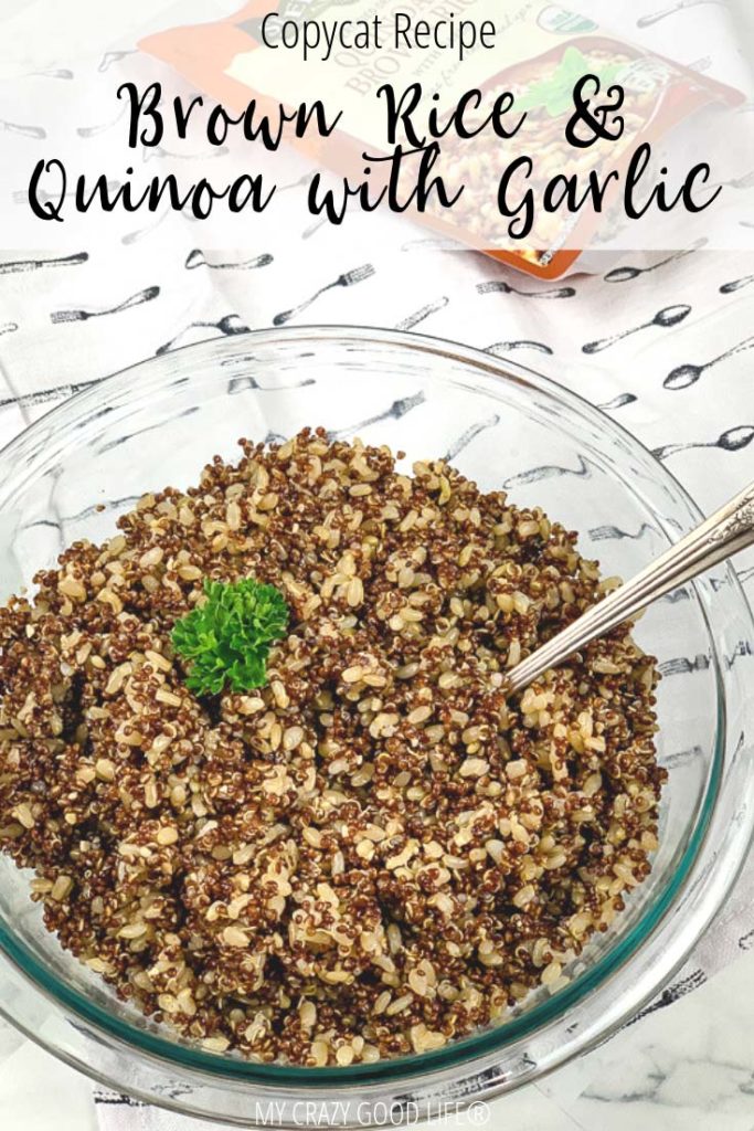 Copycat Brown Rice and Quinoa Blend My Crazy Good Life