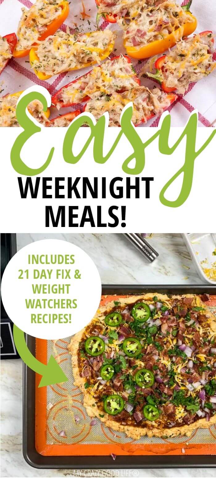 21 Day Fix Quick Dinners {30 Minutes or Less!} - The Foodie and