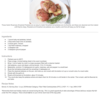 sample recipe page for 2B Mindset Holiday Recipes eBook