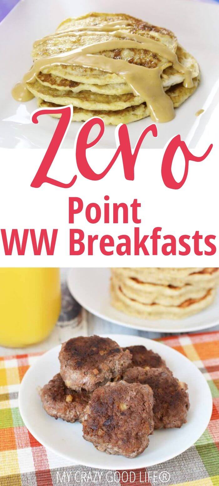 Weight Watchers Zero Point Breakfast Recipes | My Crazy Good Life
