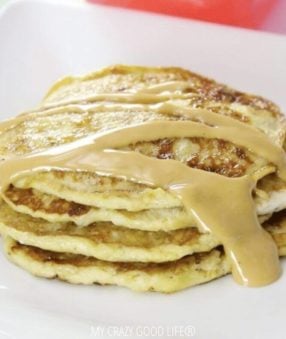 Banana pancakes recipe for Weight Watchers zero point breakfasts.