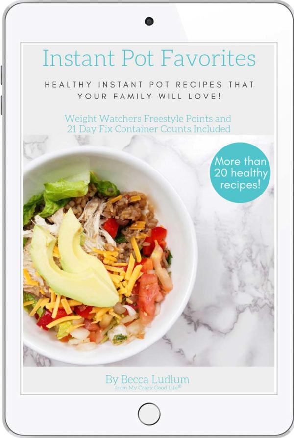 instant pot favorites ebook on iPad