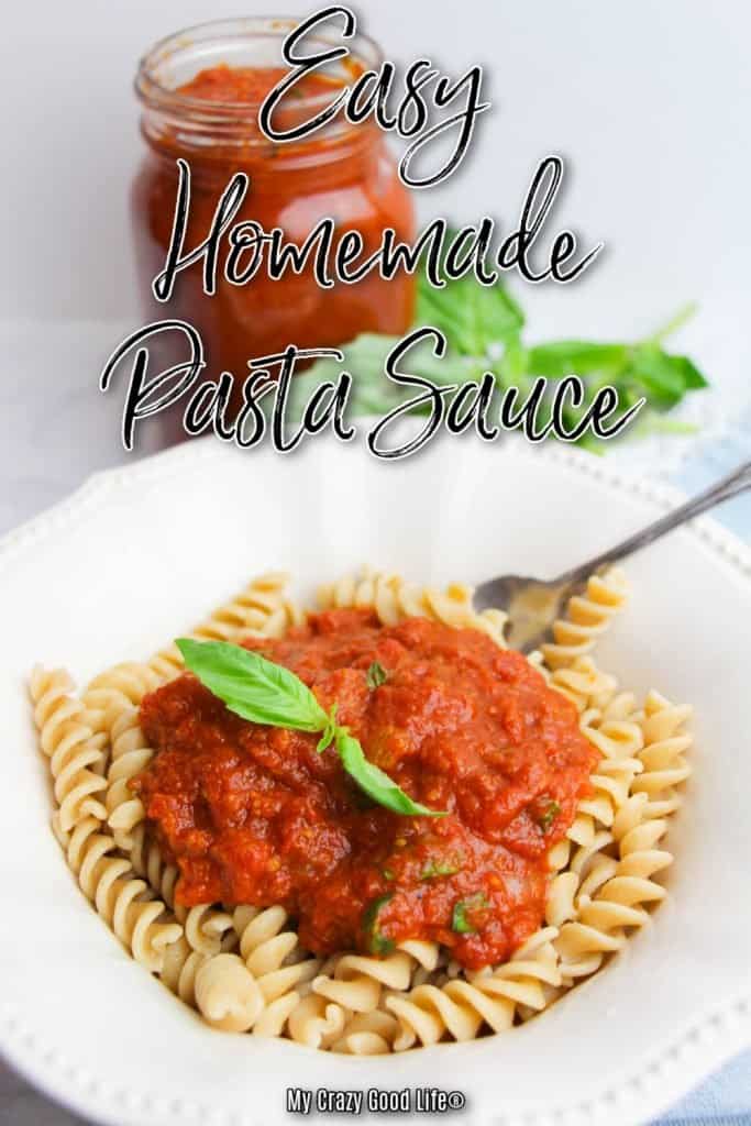 Healthy Spaghetti Sauce Recipe : My Crazy Good Life