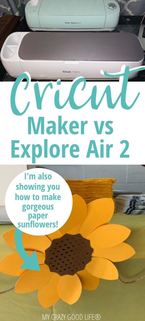 Download Cricut Maker Vs Cricut Explore Air 2 + Cricut Sunflower ...