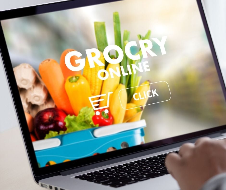 Online grocery ordering site. 